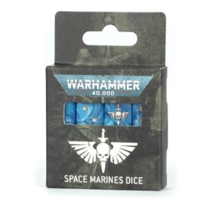 Warhammer40K Ultramarines Dice