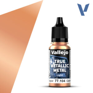 77.104 Vallejo True Metallic Metal Light Ancient Copper