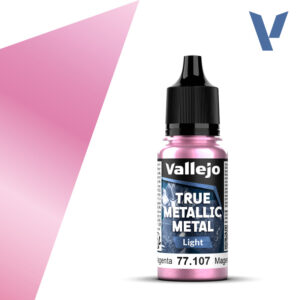 77.107 True Metallic Metal Crimson Magenta