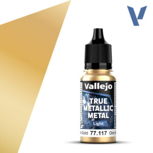 77.117 Vallejo True Metallic Metal Light Arcane Gold