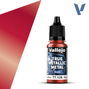 77.126 Vallejo True Metallic Metal Base Rugy Red