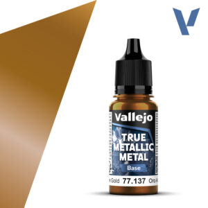 77.137 Vallejo True Metallic Metal Base Arcane Gold