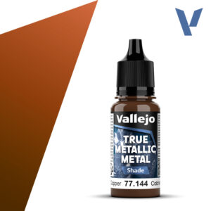 77.144 Vallejo True Metallic Metal Shade Ancient Copper