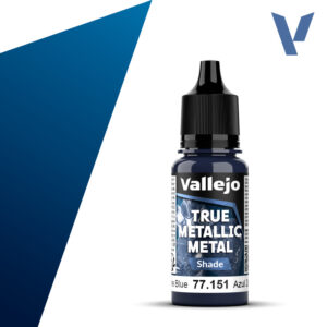 77.151 Vallejo True Metallic Metal Shade  sapphire Blue