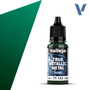 77.153 Vallejo Metallic Metal Shade Beetle Green