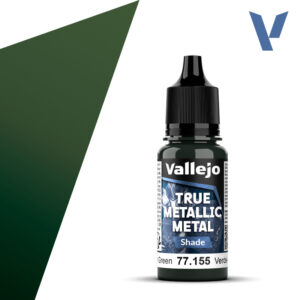 77.155 Vallejo True Metallic Metal Shade Amber Green