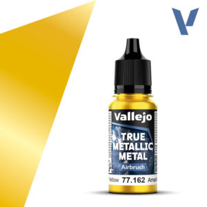 77.162 Vallejo Metallic Metal Airbrush Radiant Yellow