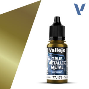 77.176 Vallejo True Metallic Metal Airbrush Greenish Gold