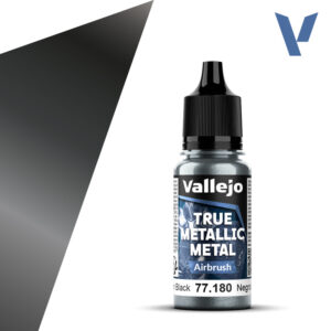 77.180 True Metallic Metal  Airbrush Odsidian Black