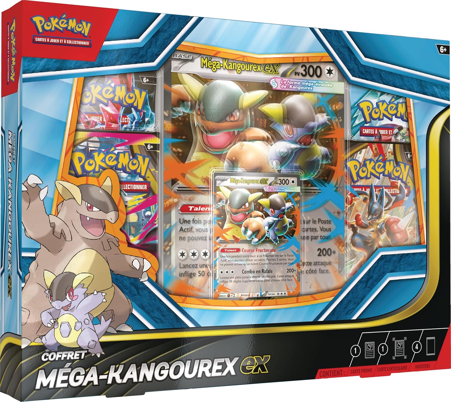 Pokémon Flammes Fantasmagoriques Coffret Méga-Kangourex Ex