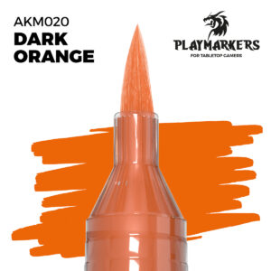 AKM020 Playmarkers Dark Orange