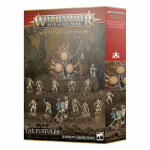 WarhammerAOS Regiments of Renown Maggotkin of Nurggle The Pustules