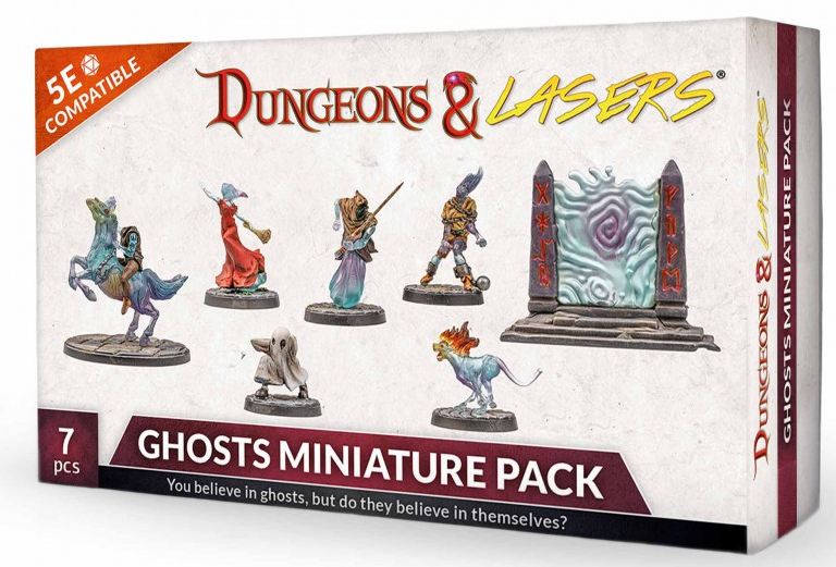 Dungeons et Lasers Ghosts Miniature Pack