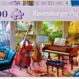 Puzzle Les Quatres Saisons en Musique 100 pièces XL