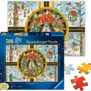 Puzzle Christmas Songbirds 500 (Large) pièces