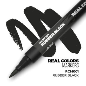 AK RCM001 - Real Colors Markers Rubber Black