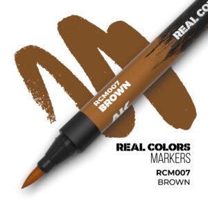 AK RCM007 - Real Colors Markers Brown