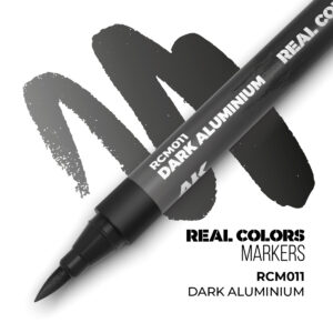 AK RCM011 - Real Colors Markers Dark Aluminium