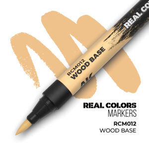AK RCM012 - Real Colors Markers Wood Base