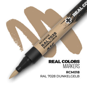 AK RCM018 - Real Colors Markers Ral 7028 Dunkelgels