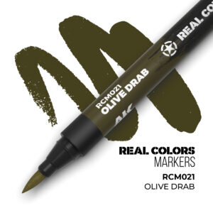 AK RCM021 - Real Colors Markers Olive Drab