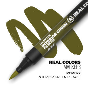 AK RCM022 - Real Colors Markers Interior Green FS 34151