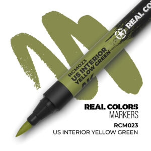 AK RCM023 - Real Colors Markers US Interior Yellow Green