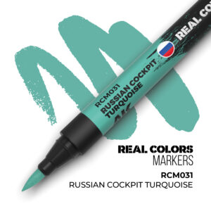 AK RCM031 - Real Colors Markers Russian Cockpit Turquoise