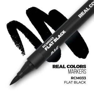 AK RCM033 - Real Colors Markers Flat Black