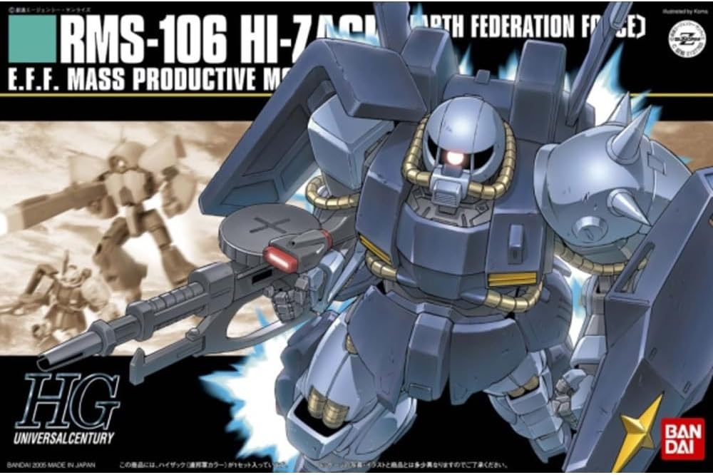 GUNDAM - HGUC 1/144 RMS-106 Hi-Zack (Earth Fed. Force)
