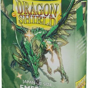 Protège Carte Dragon Shield Format Japonais Emeraud