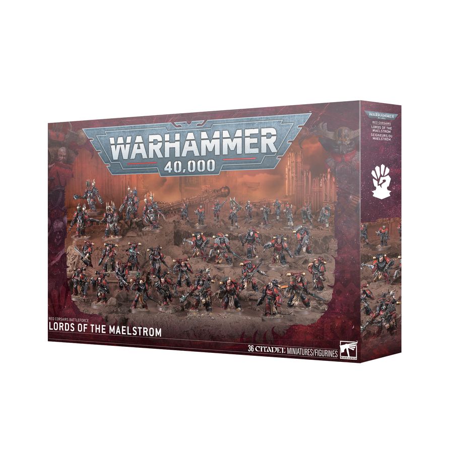 Warhammer40K Red Corsairs Battlforce - Lords of the Maelstrom