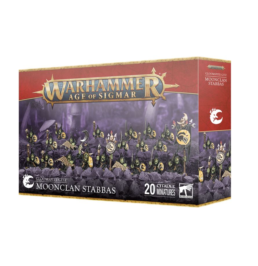 WarhammerAOS Gloomsplite Gitz Moonclan Stabbas