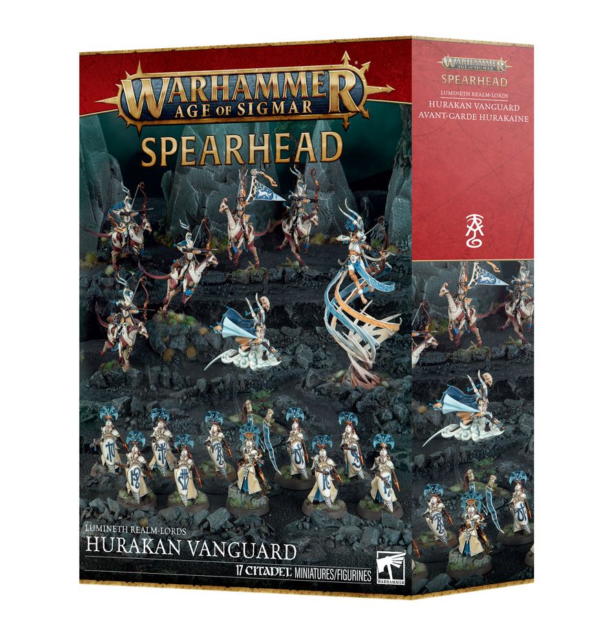 WarhammerAOS Spearhead Lumineth Realm-Lords - Hurakan Vanguard