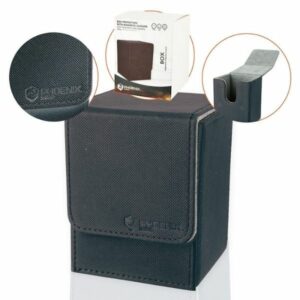 Deck Box Deluxe Magnetic Phoenix Shield - Noire