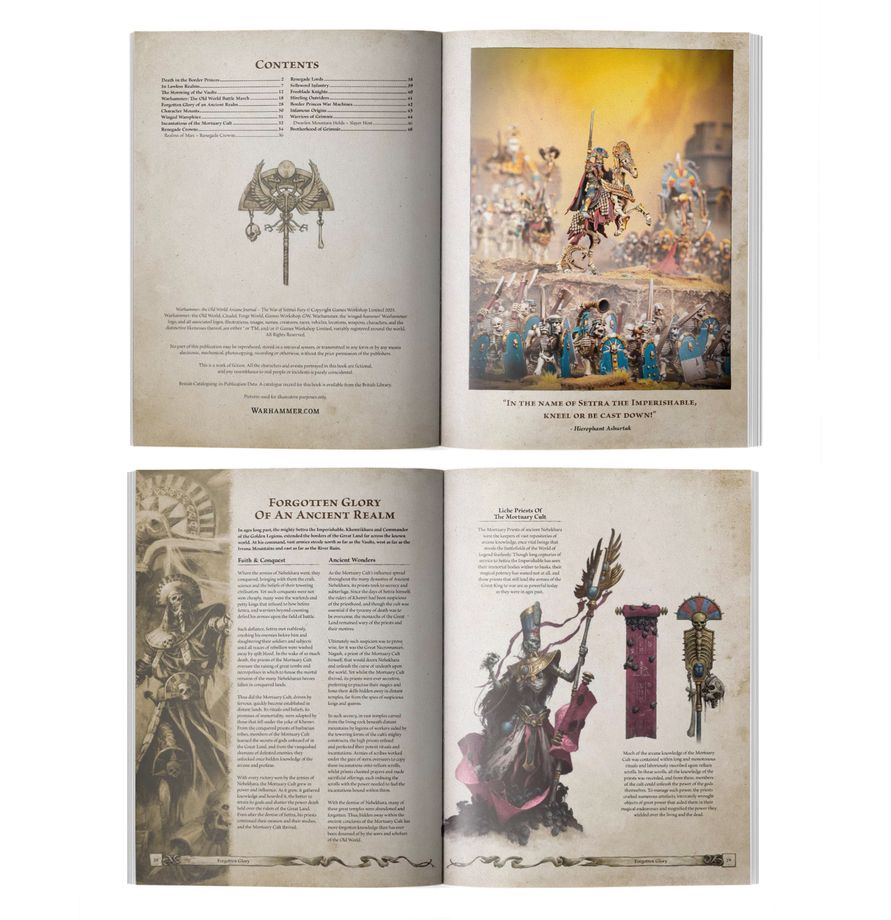 Warhammer The Old World - Arcane Journal - The War of Settra's Fury – Image 2
