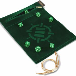 Roll on a Scroll - Dés et Tapis Roulant Vert (vendu sans dés)