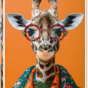 Puzzle Crazy Giraffe 1000 pièces