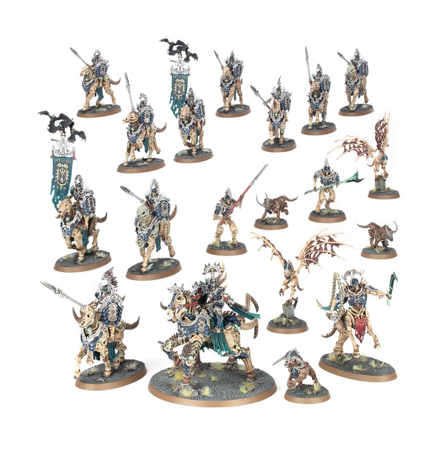 WarhammerAOS Spearhead Ossiarch Bonereapers - Kavalos Vanguard – Image 2