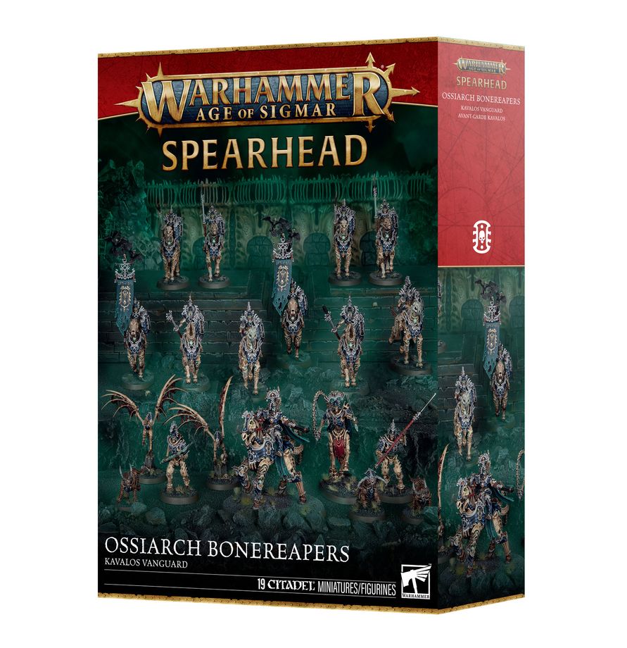 WarhammerAOS Spearhead Ossiarch Bonereapers - Kavalos Vanguard
