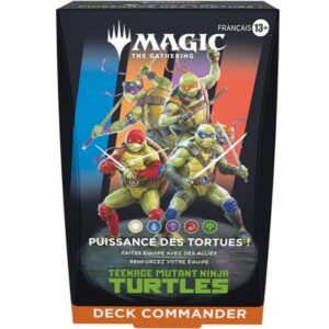 Magic Teenage Mutant Ninja Turtles - Deck Commander Puissance des Tortues
