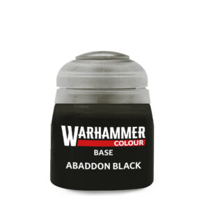 Warhammer Colour Base Abaddon Black