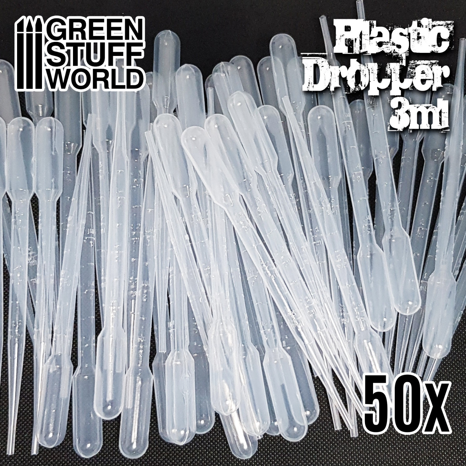 GSW Plastic Dropper x 50 - 3ml – Image 2