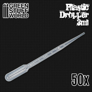 GSW Plastic Dropper x 50 - 3ml