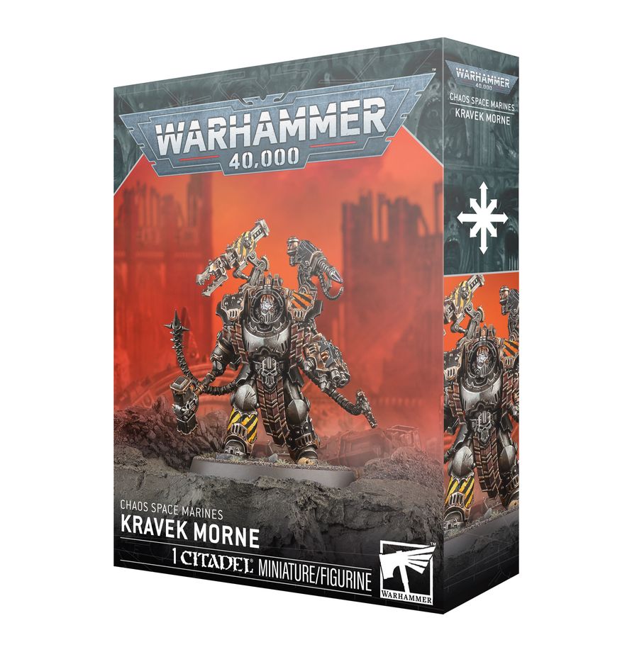 Warhammer40K Chaos Space Marines Kravek Morne