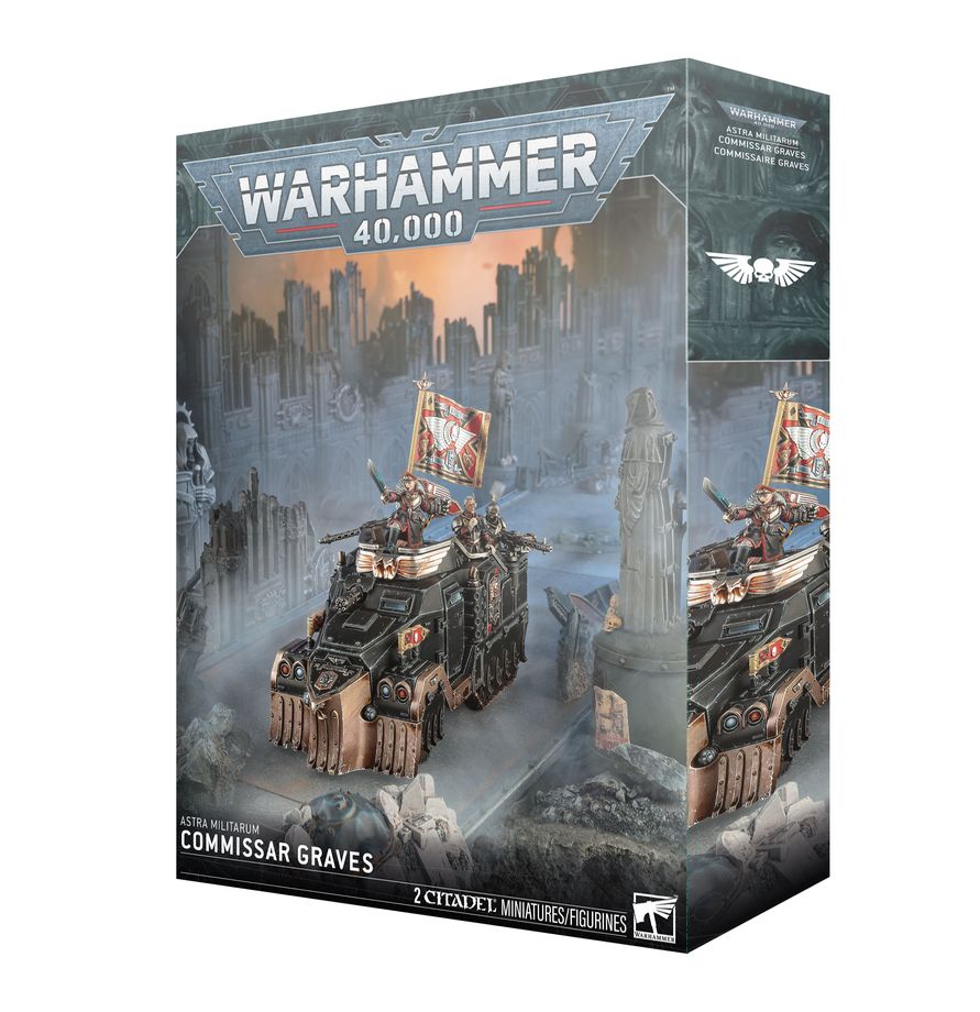 Warhammer40K Astra Militarum Commissar Graves