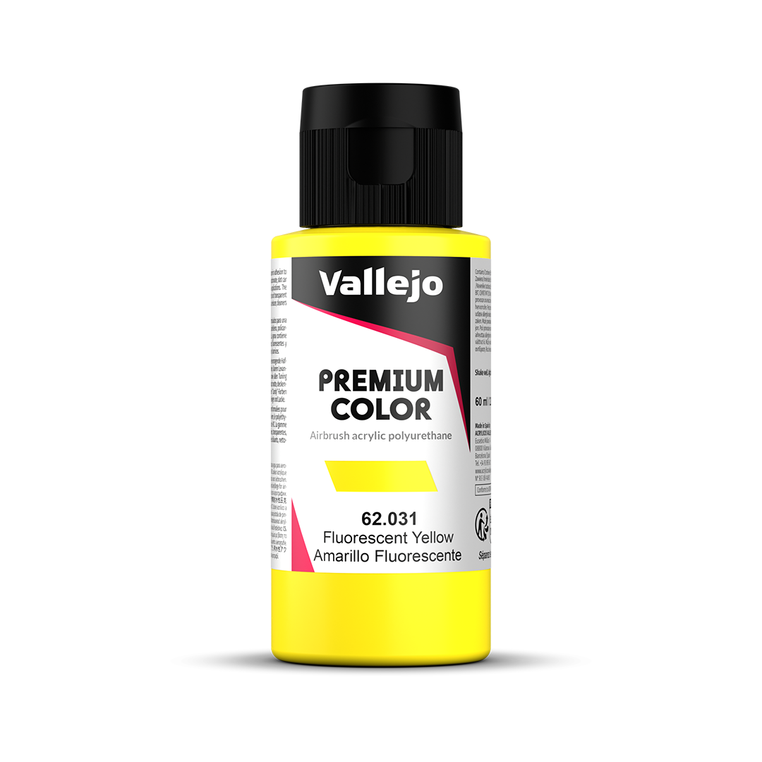 62.031 Vallejo Premium Color Fluorescent Yellow