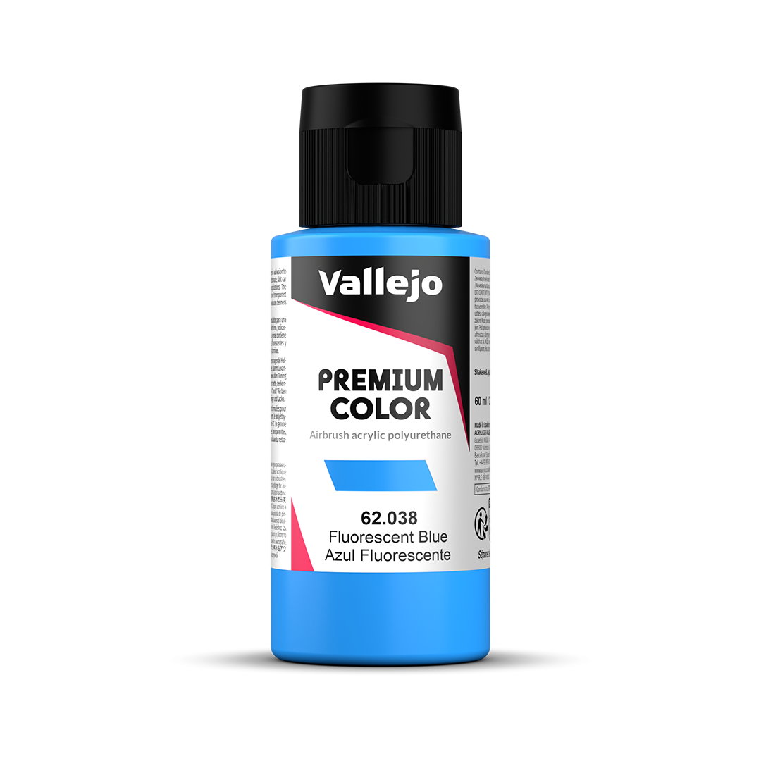 62.038 Vallejo Premium Color Fluorescent Blue