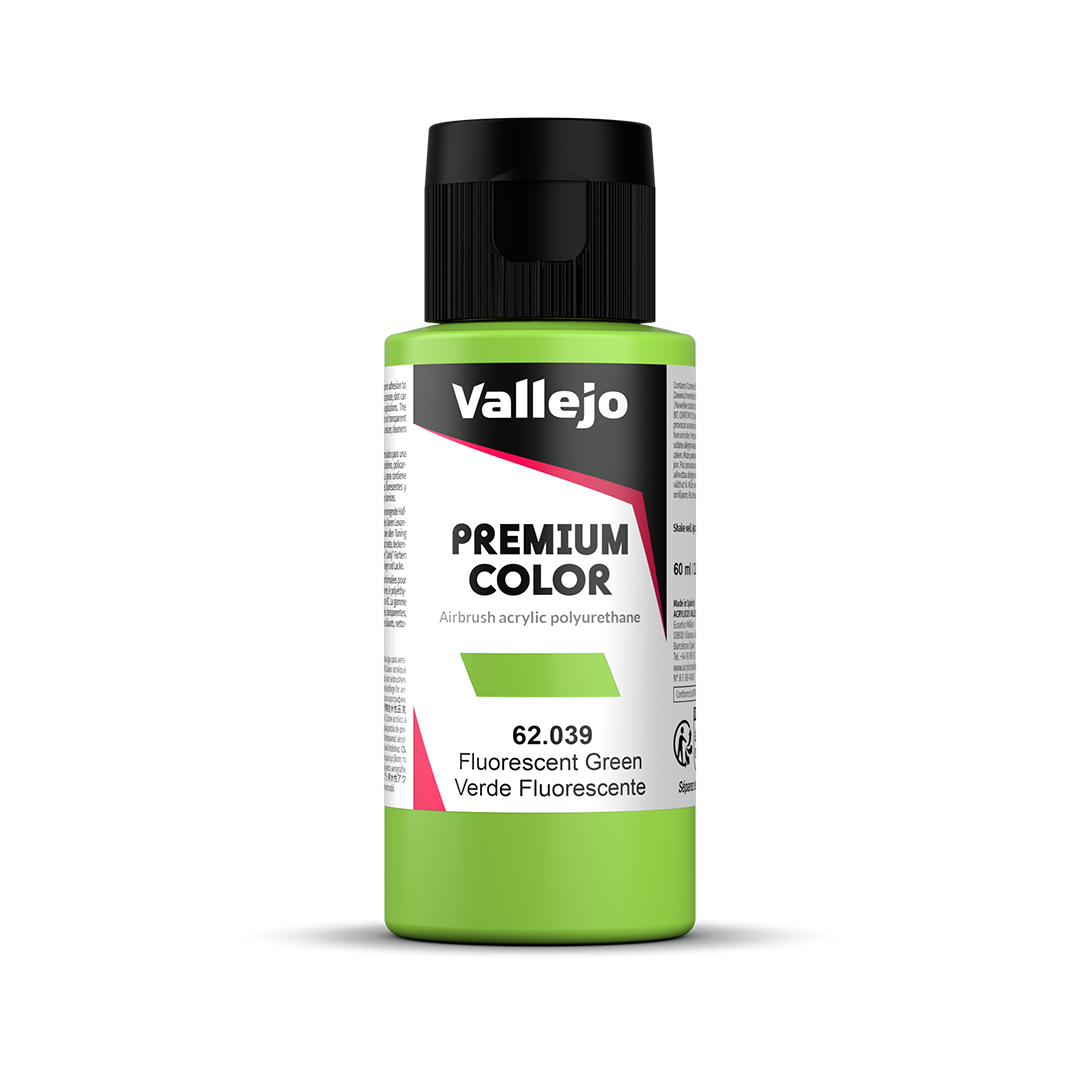 62.039 Vallejo Premium Color Fluorescent Green