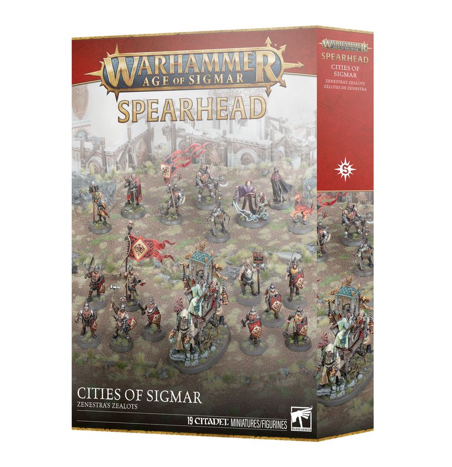 WarhammerAOS Cities of Sigmar Spearhead - Zenestra's Zealots